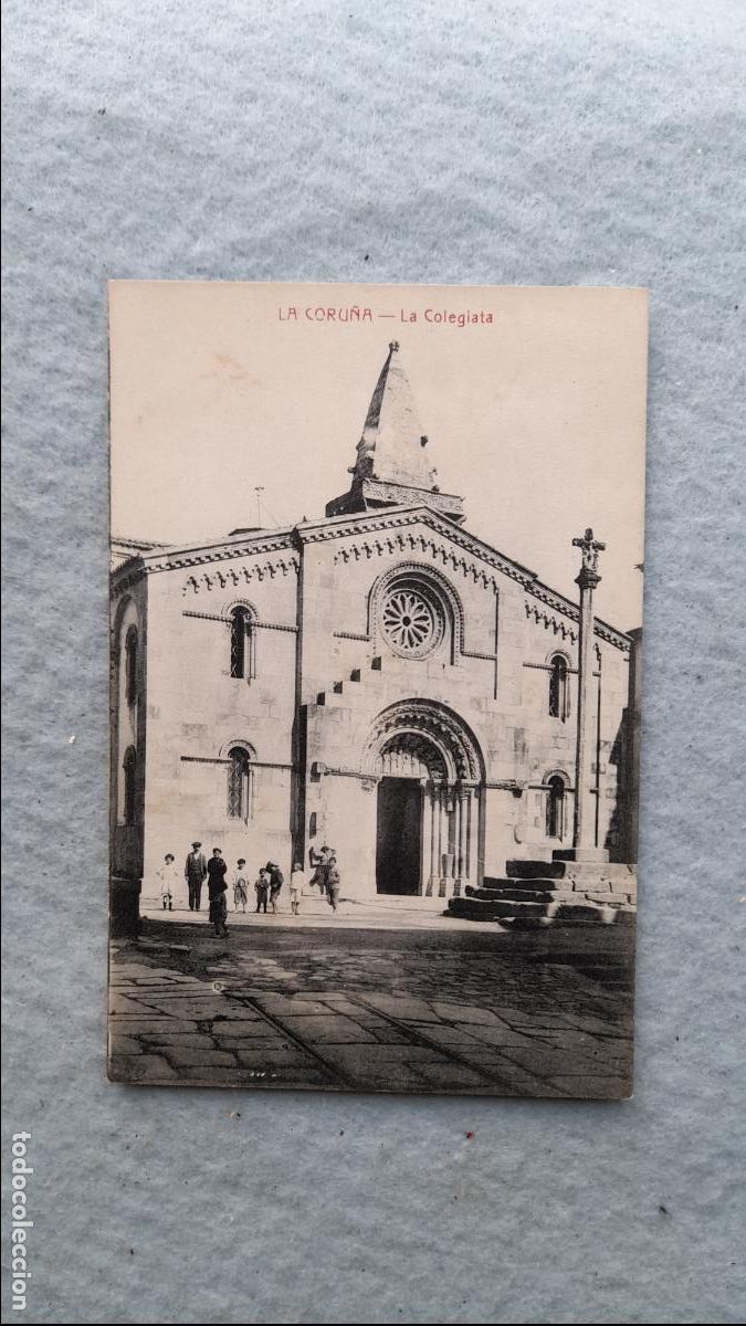 Postales: La Coru&ntilde;a. La Colegiata. - Foto 1