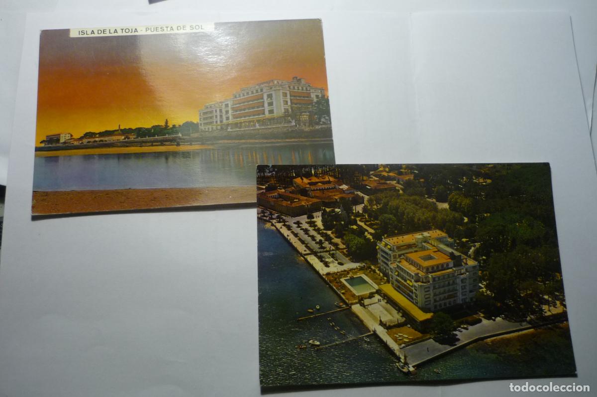 Postales: lote postales isla de la toja &iexcl;1 circulada&iexcl;&iexcl; - Foto 1