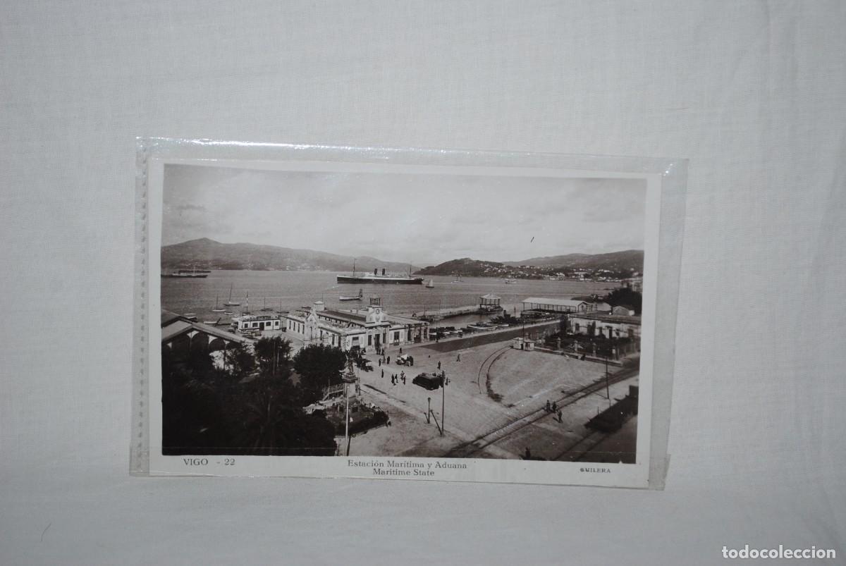 Postales: VIGO , ESTACION MARITIMA Y ADUANA . - Foto 1