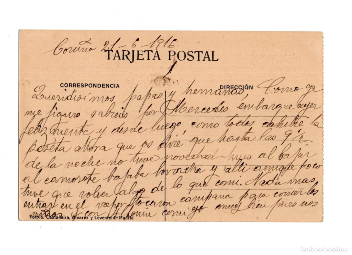 Postales: LA CORU&Ntilde;A.- CASTILLO DE SAN ANT&Oacute;N. - Foto 2