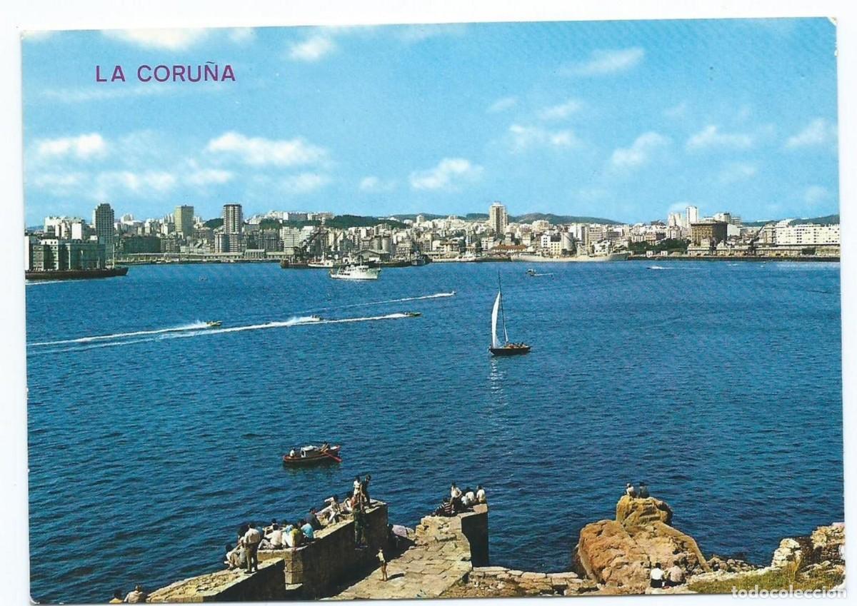 Postales: VISTA PARCIAL - PARTIAL VIEW.- LA CORU&Ntilde;A - Foto 1