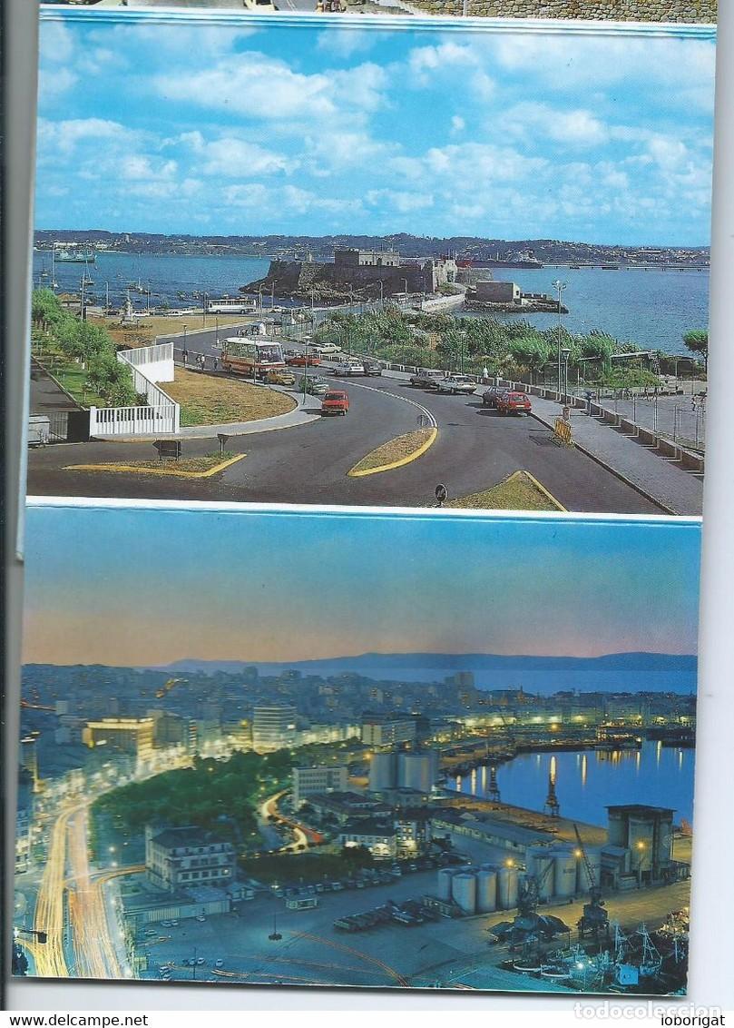 Postales: LIBRO FLEXO DE POSTALES CON 10 VISTAS DE LA CORU&Ntilde;A - Foto 5