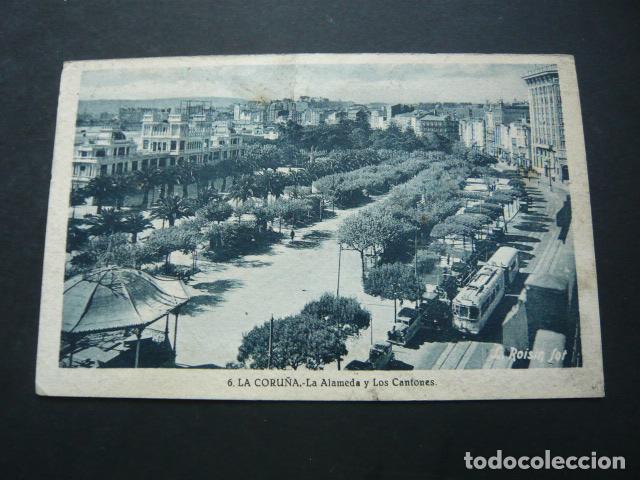 Postales: LA CORU&Ntilde;A LA ALAMEDA Y LOS CANTONES - Foto 1
