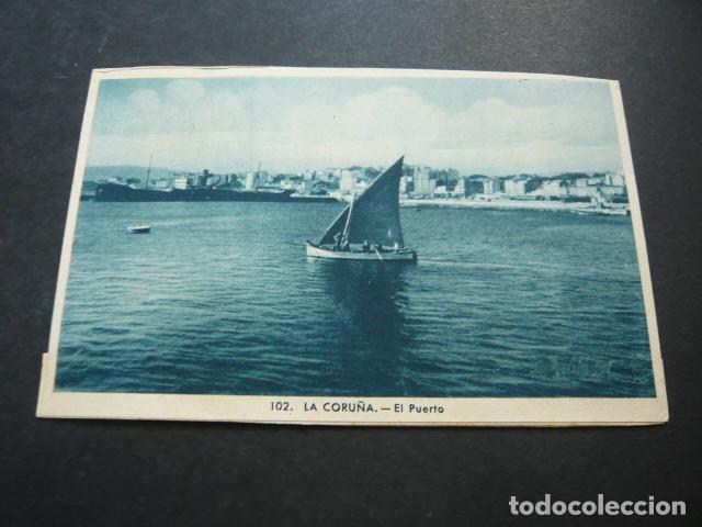 Postales: LA CORU&Ntilde;A EL PUERTO POSTAL - Foto 1