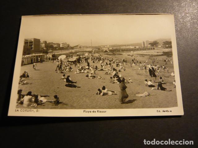 Postales: LA CORU&Ntilde;A PLAYA DE RIAZOR - Foto 1