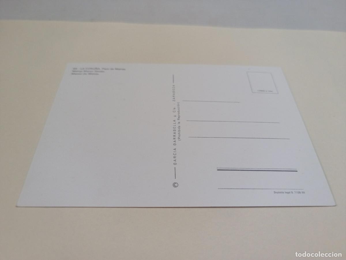 Postales: CORU&Ntilde;A - POSTAL PAZO DE MEIRAS - Foto 2