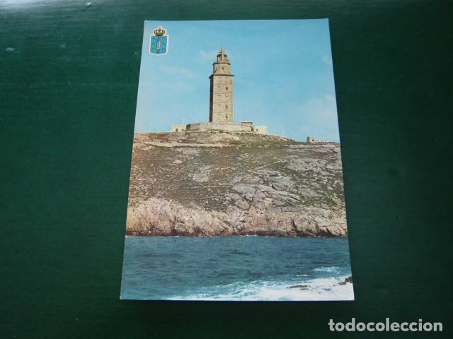 Postales: LA CORU&Ntilde;A TORRE DE HERCULES POSTAL - Foto 1
