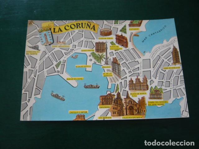 Postales: LA CORU&Ntilde;A ANTIGUA POSTAL - Foto 1