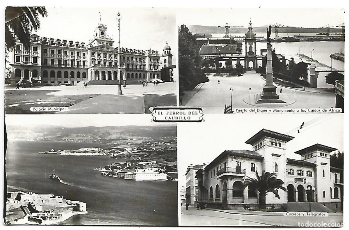 Postales: EL FERROL DEL CAUDILLO - Foto 1