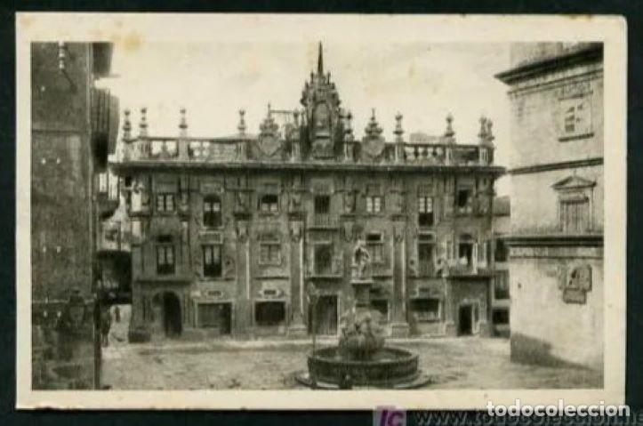 Postkarten: Santiago de Compostela. *Casa de la Troya o del Cabildo* Nueva.