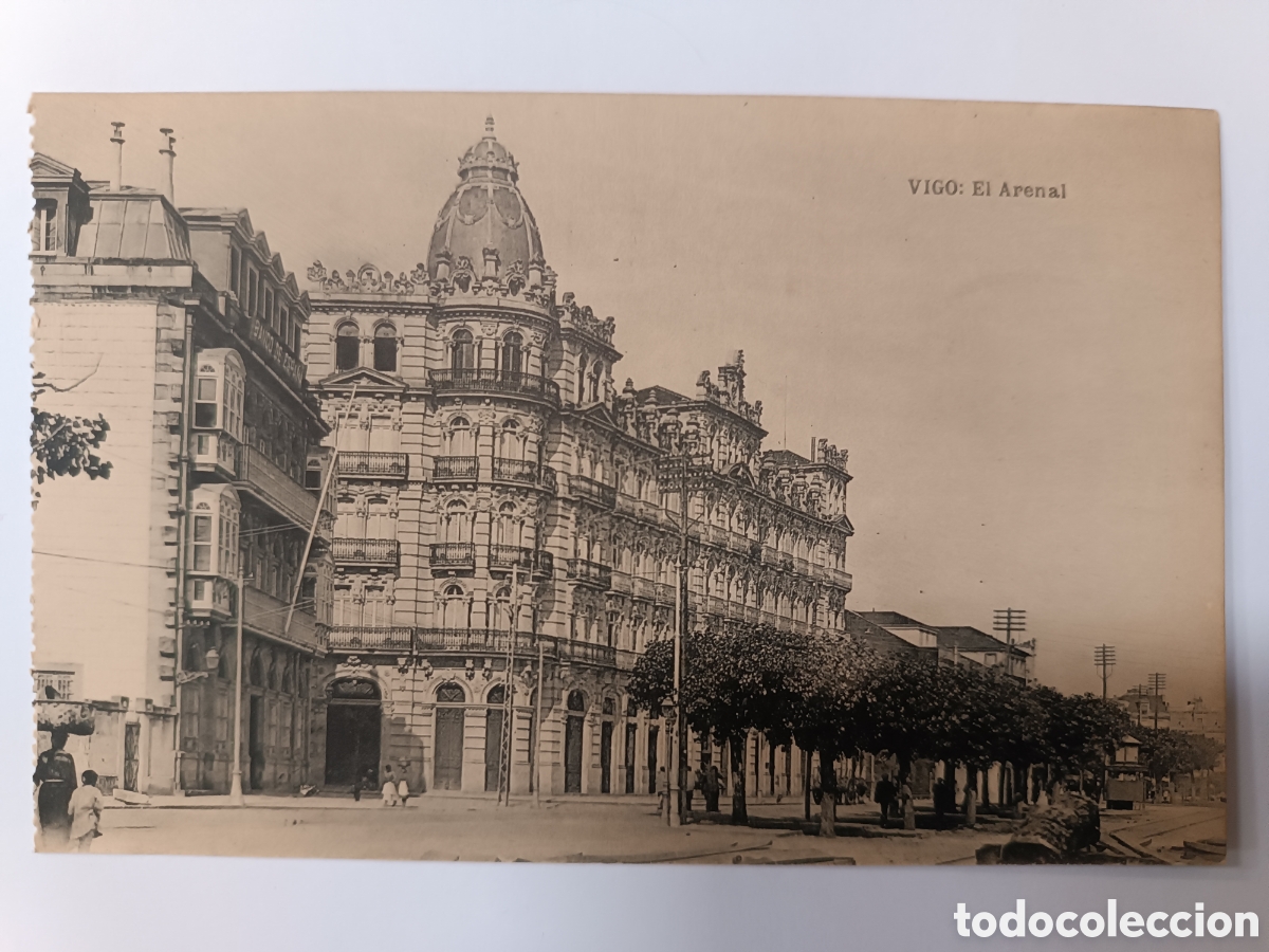 Postales: VIGO: El Arenal (sin circular) - Foto 1