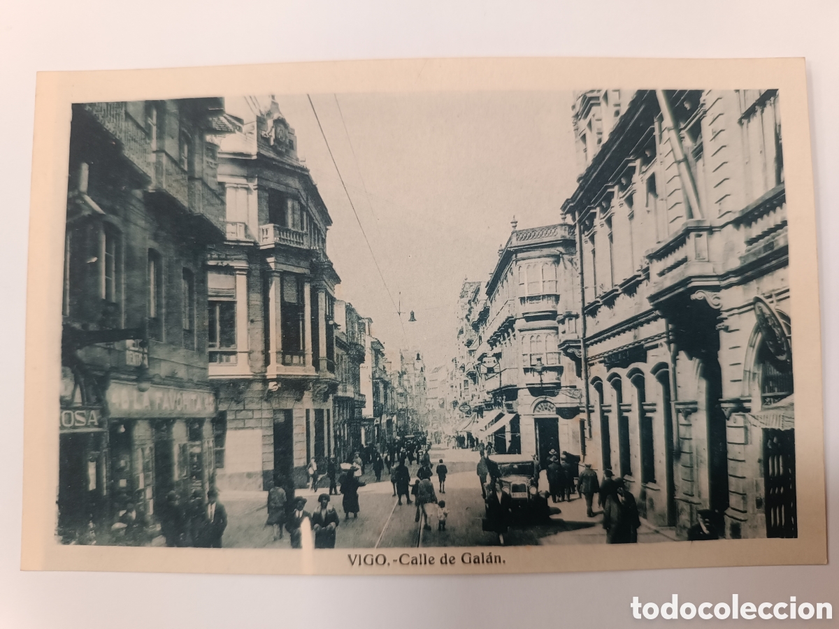 Postales: VIGO. Calle de Gal&aacute;n - Foto 1