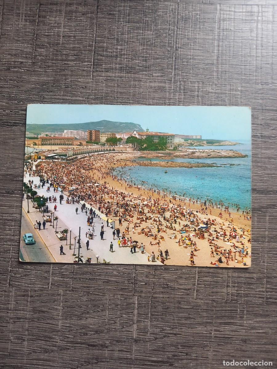 Postales: Postal La Coru&ntilde;a playa de riazor | Galicia - Foto 1