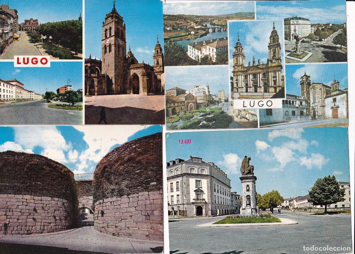 Postales: LOTE POSTALES DE LUGO - Foto 1
