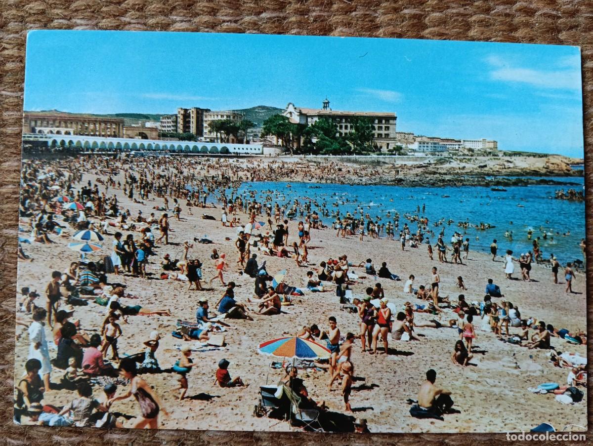 Postales: LA CORU&Ntilde;A PLAYA DE RIAZOR - ED. SICILIA - Foto 1