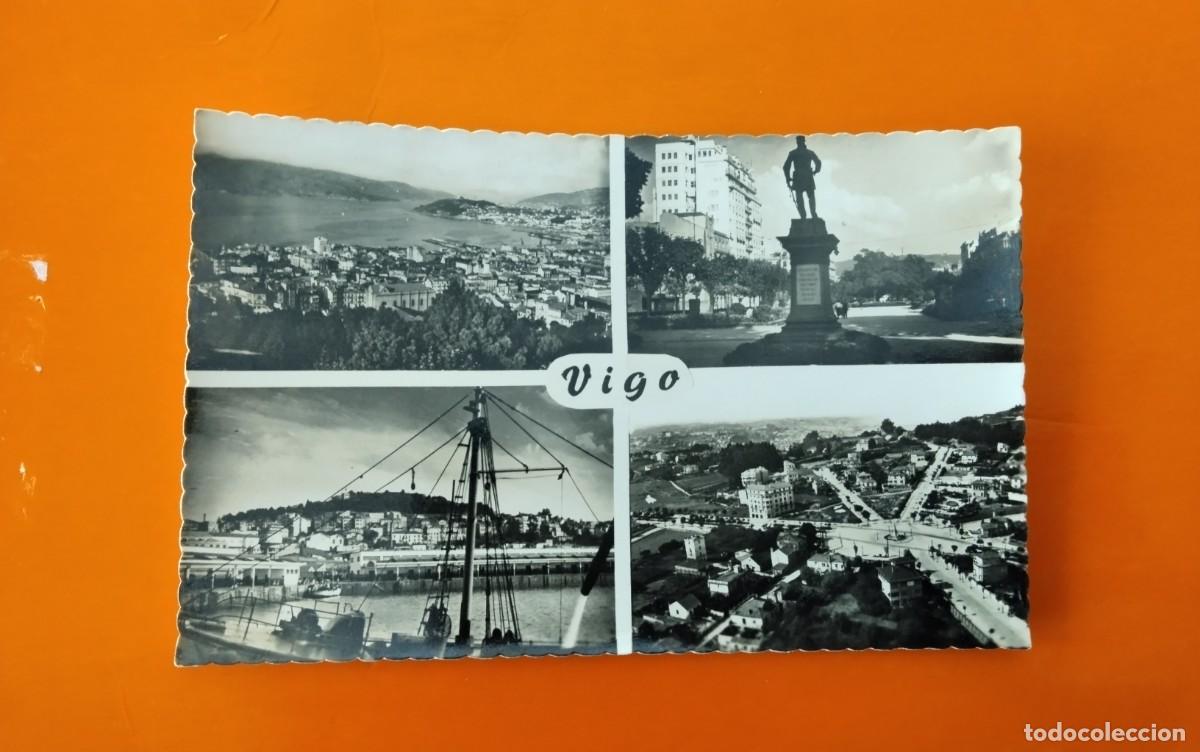 Postales: VIGO , POSTAL ANTIGUA , BLANCO Y NEGRO - Foto 2