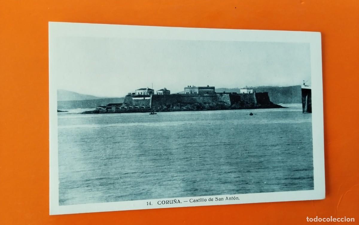 Postales: LA CORU&Ntilde;A , POSTAL ANTIGUA , BLANCO Y NEGRO - Foto 1