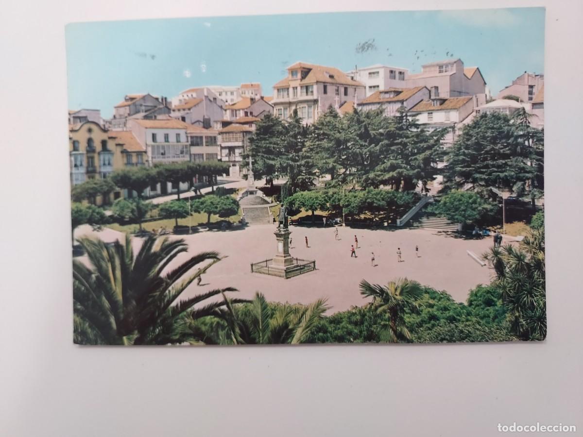 Postales: POSTAL EL FERROL PLAZA MARQUES DE AMBOADA. 1967. CIRCULADA. LA CORU&Ntilde;A - Foto 1