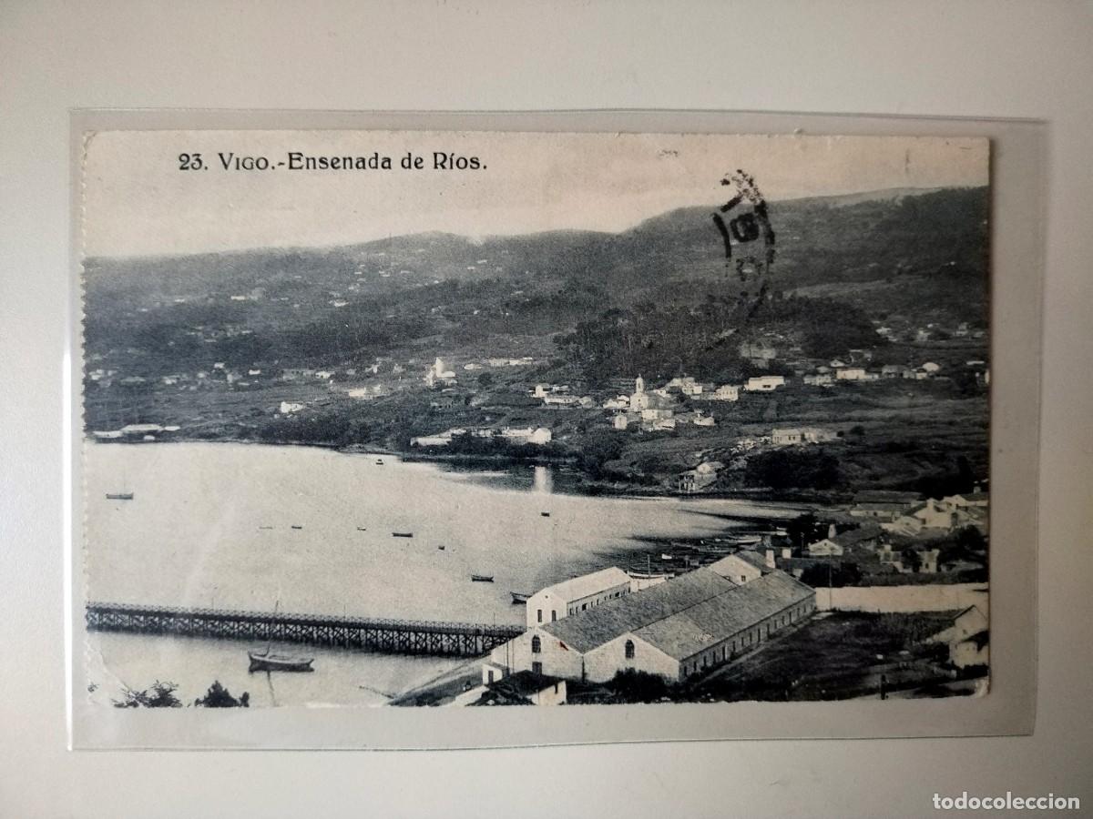 Postales: 23. Vigo: Ensenada de R&iacute;os. - Foto 1