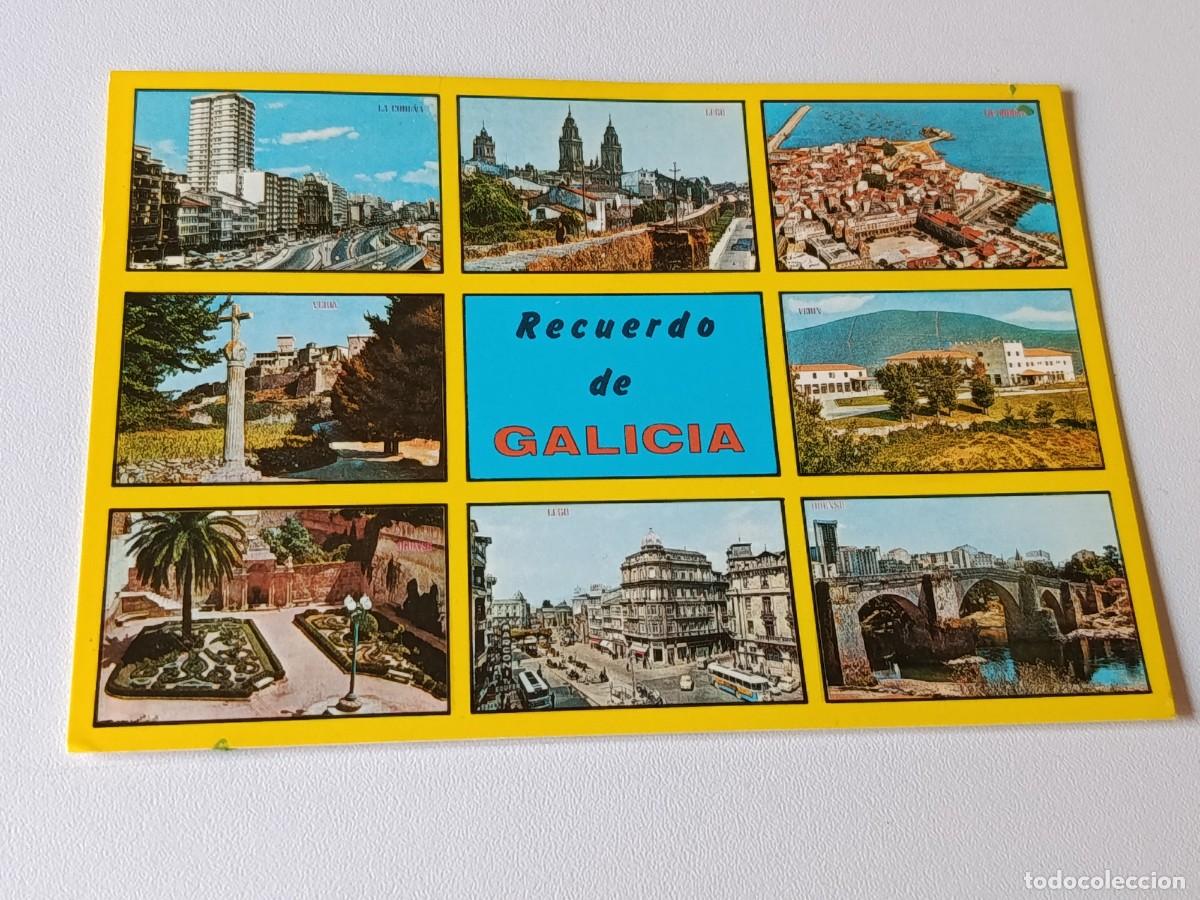 Postales: POSTAL RECUERDO DE GALICIA - Foto 1