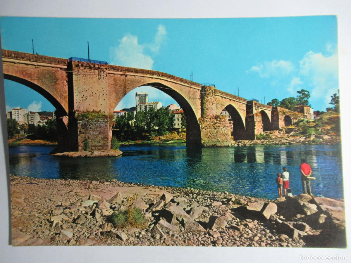 Postales: Orense - Puente romano - Foto 1