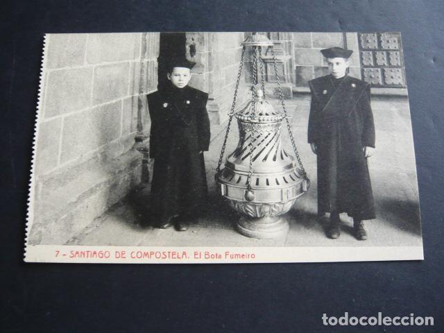 Postales: SANTIAGO DE COMPOSTELA EL BOTAFUMEIRO - Foto 1