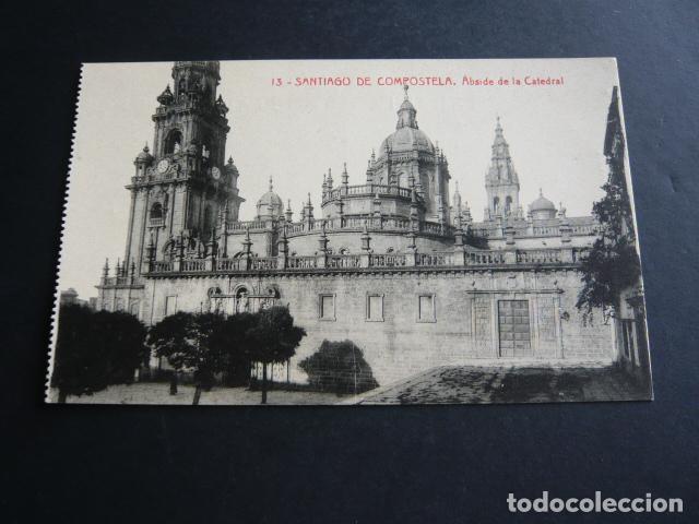Postales: SANTIAGO DE COMPOSTELA ABSIDE DE LA CATEDRAL - Foto 1
