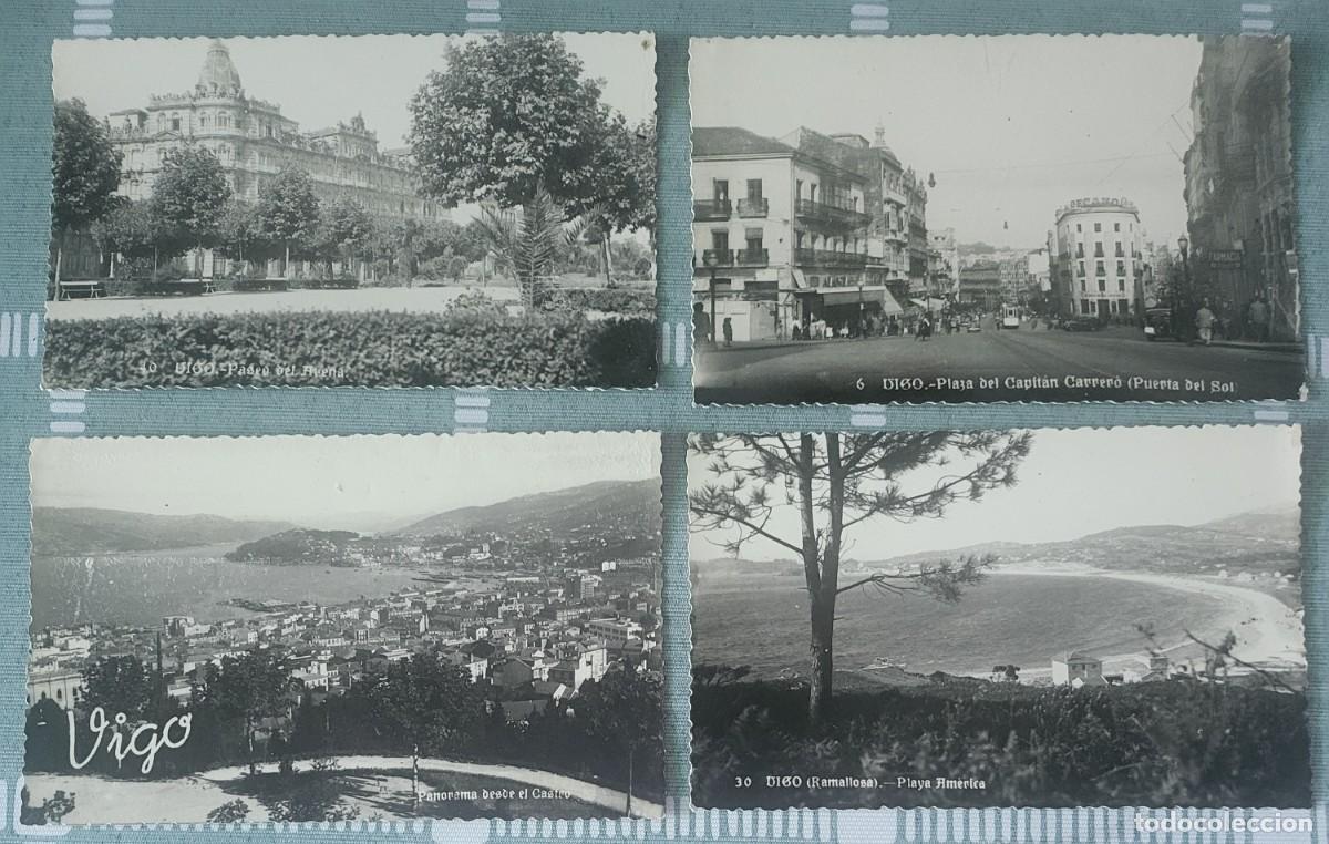 Postales: Vigo 4 postales...9 X 13 vtms. - Foto 1