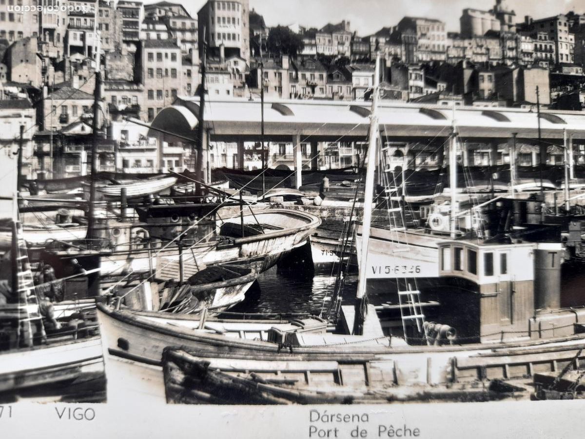 Postales: Vigo. D&aacute;rsena. Barcos - Foto 2