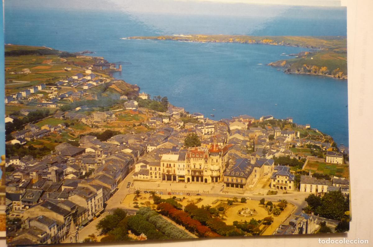 Postales: postal ribadeo .-aerea - Foto 1