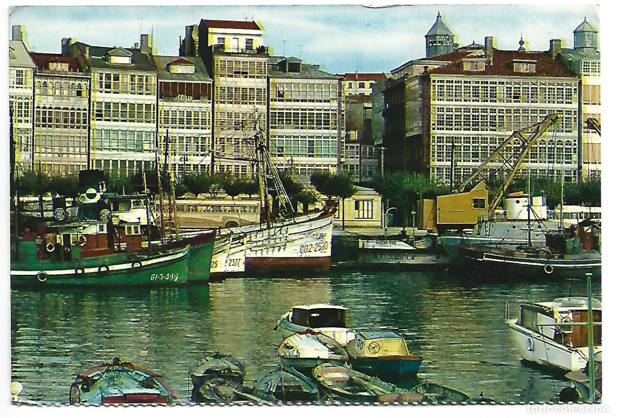 Postales: DARSENA - MUELLE.- LA CORU&Ntilde;A - Foto 1