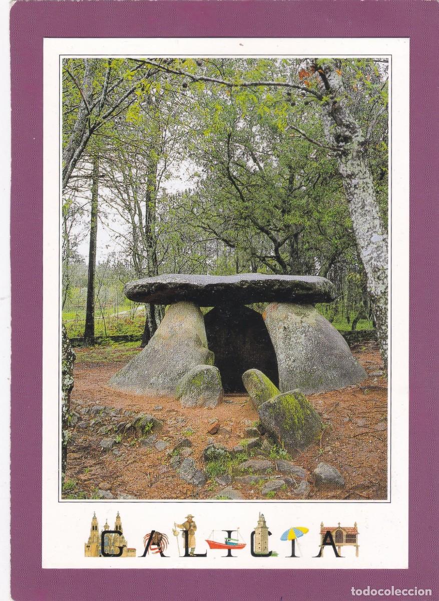 Postales: RIBEIRA (A CORU&Ntilde;A). DOLMEN DE AXEITOS - Foto 1