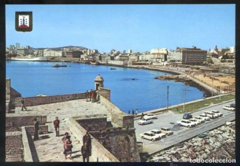 Cartoline: A Coru&ntilde;a *Vista parcial...* Ed. Fisa n&ordm; 6. Nueva.