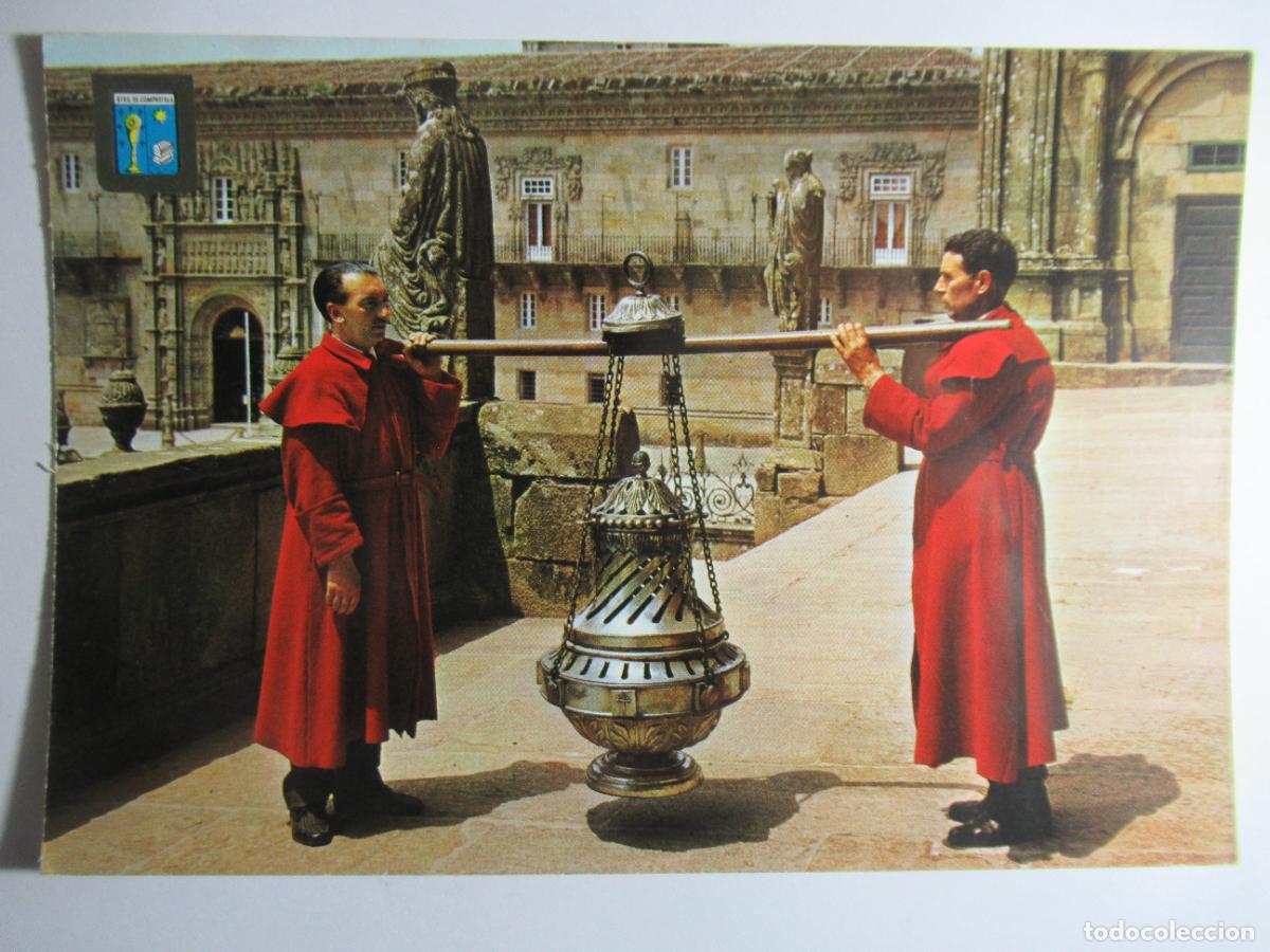 Postales: Santiago de Compostela - Botafumeiro - Foto 1