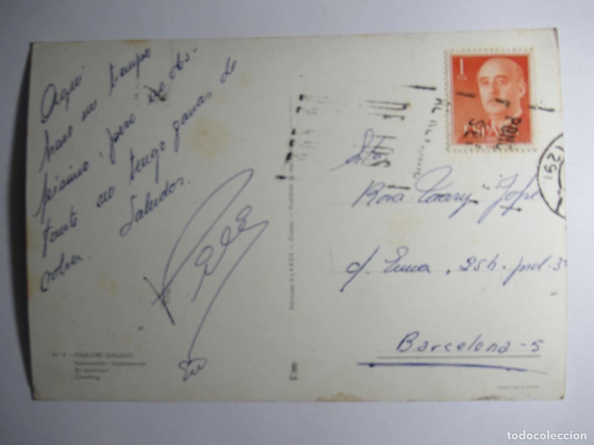 Postales: Folklore Gallego - circulada - Foto 2