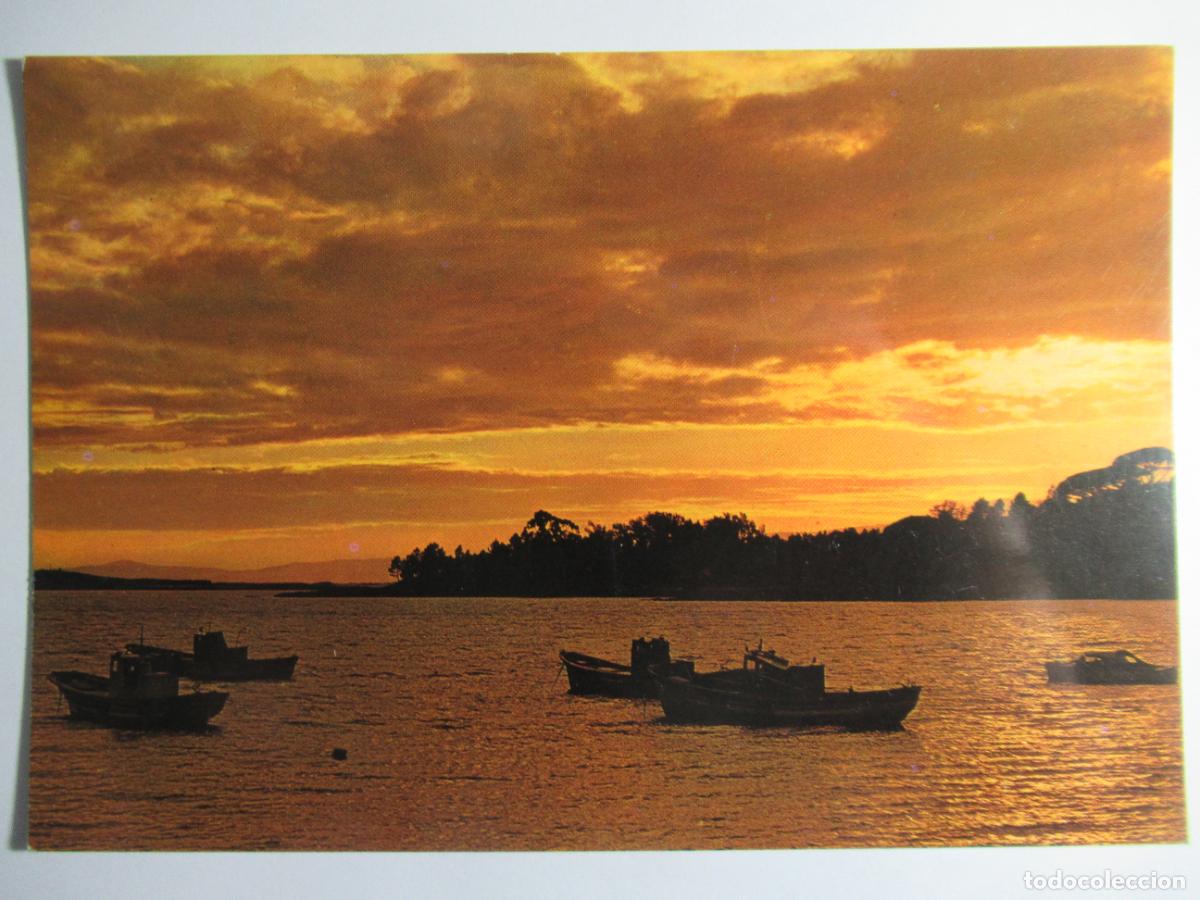 Postales: Galicia - Atardecer en las R&iacute;as - Foto 1