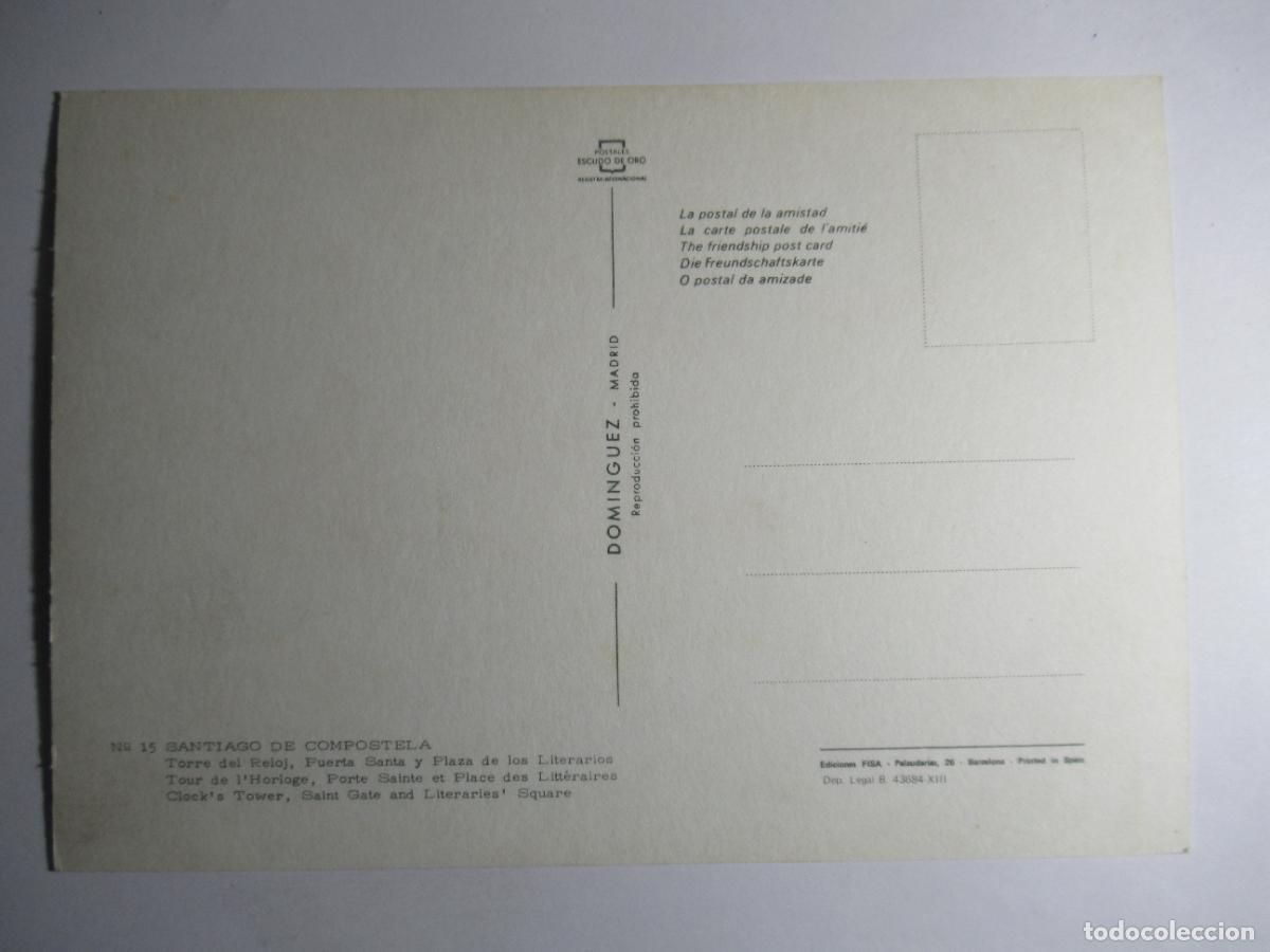 Postales: Santiago de Compostela - Torre del Reloj - Foto 2
