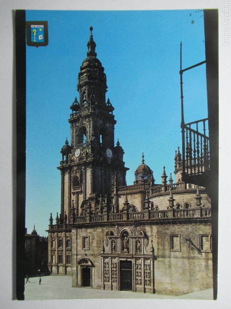 Postales: Santiago de Compostela - Torre del Reloj - Foto 1