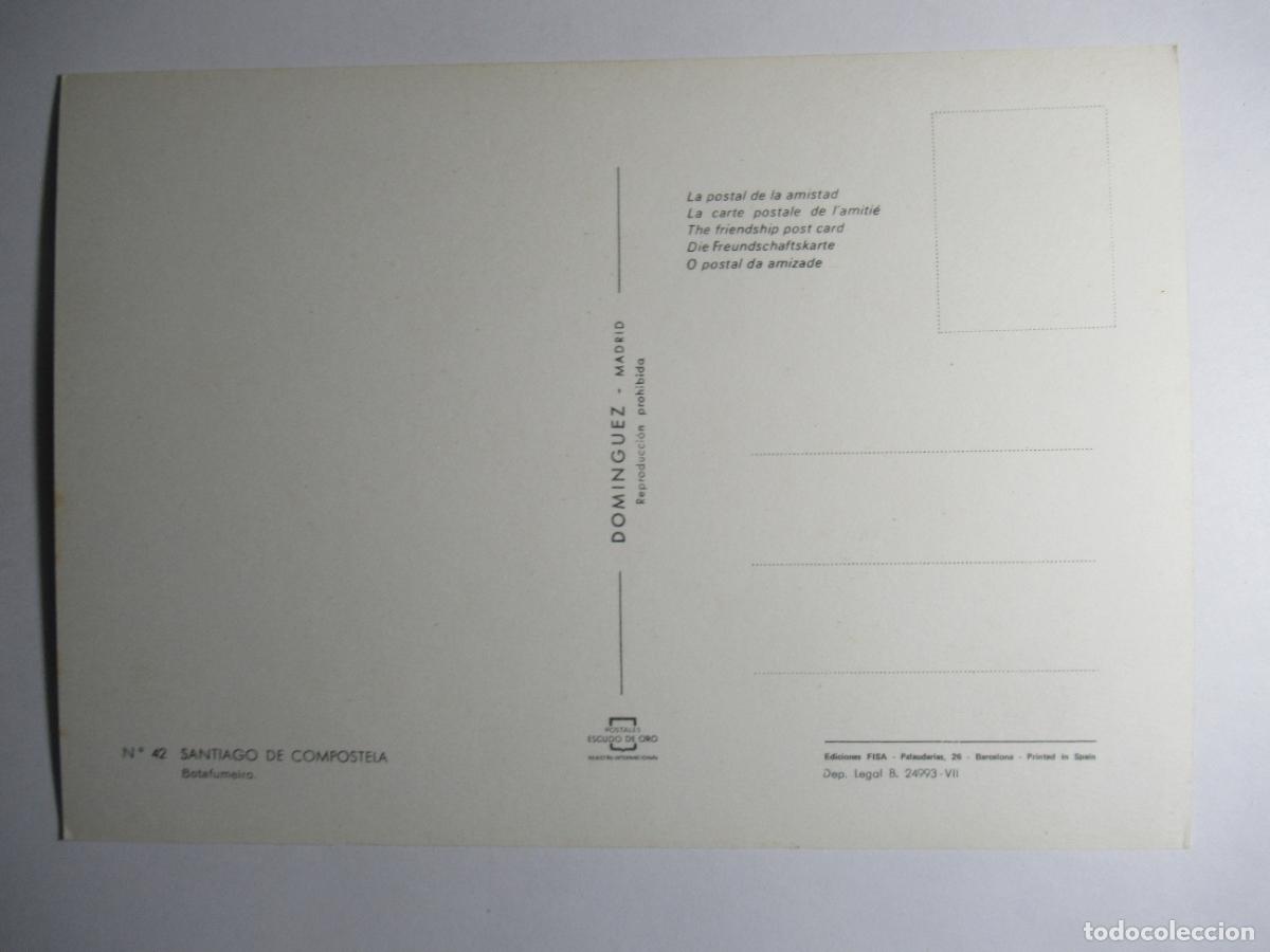 Postales: Santiago de Compostela - Botafumeiro - Foto 2