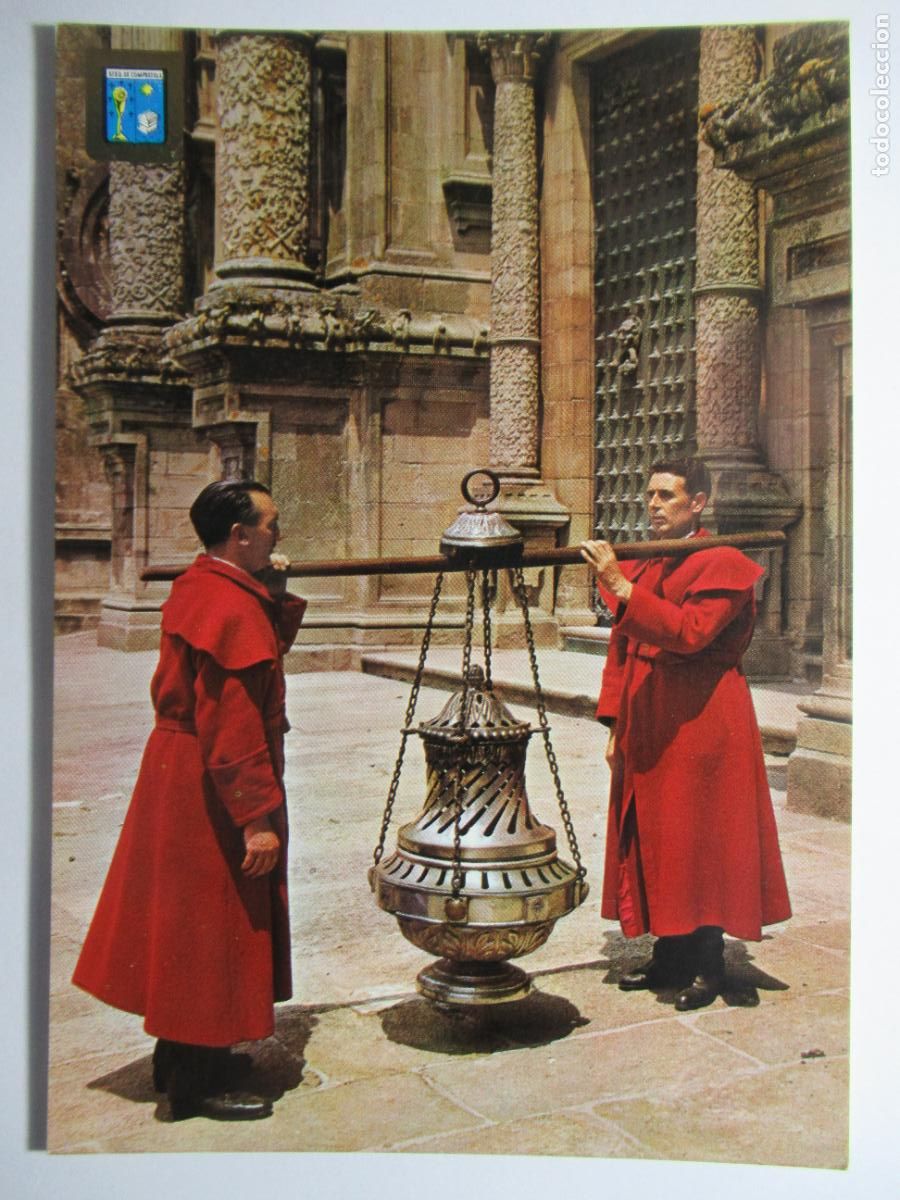 Postales: Santiago de Compostela - Botafumeiro - Foto 1