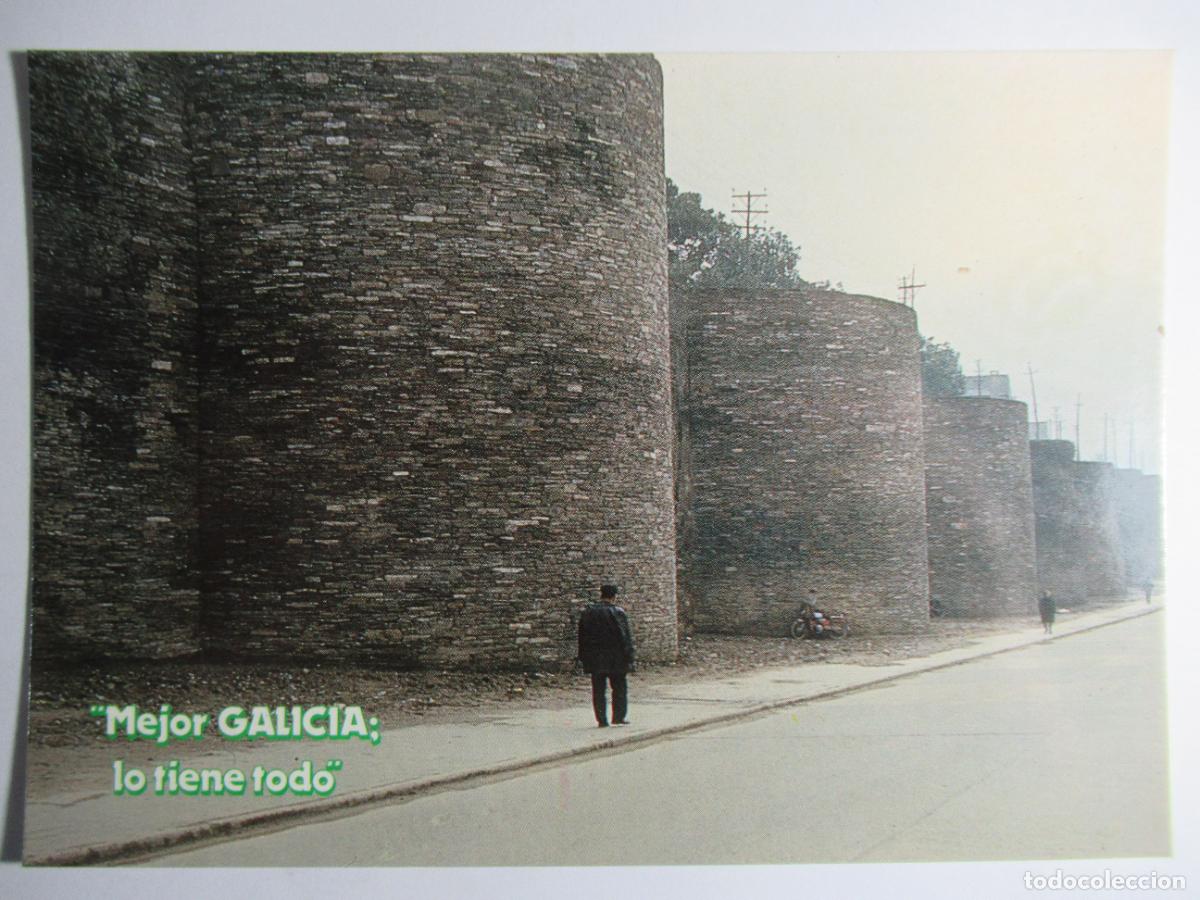 Postales: Lugo - Murallas romanas - Foto 1