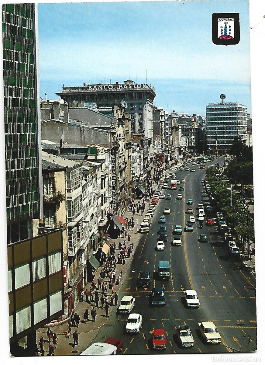 Postales: &rdquo; LOS CANTONES &rdquo;.- LA CORU&Ntilde;A - Foto 1