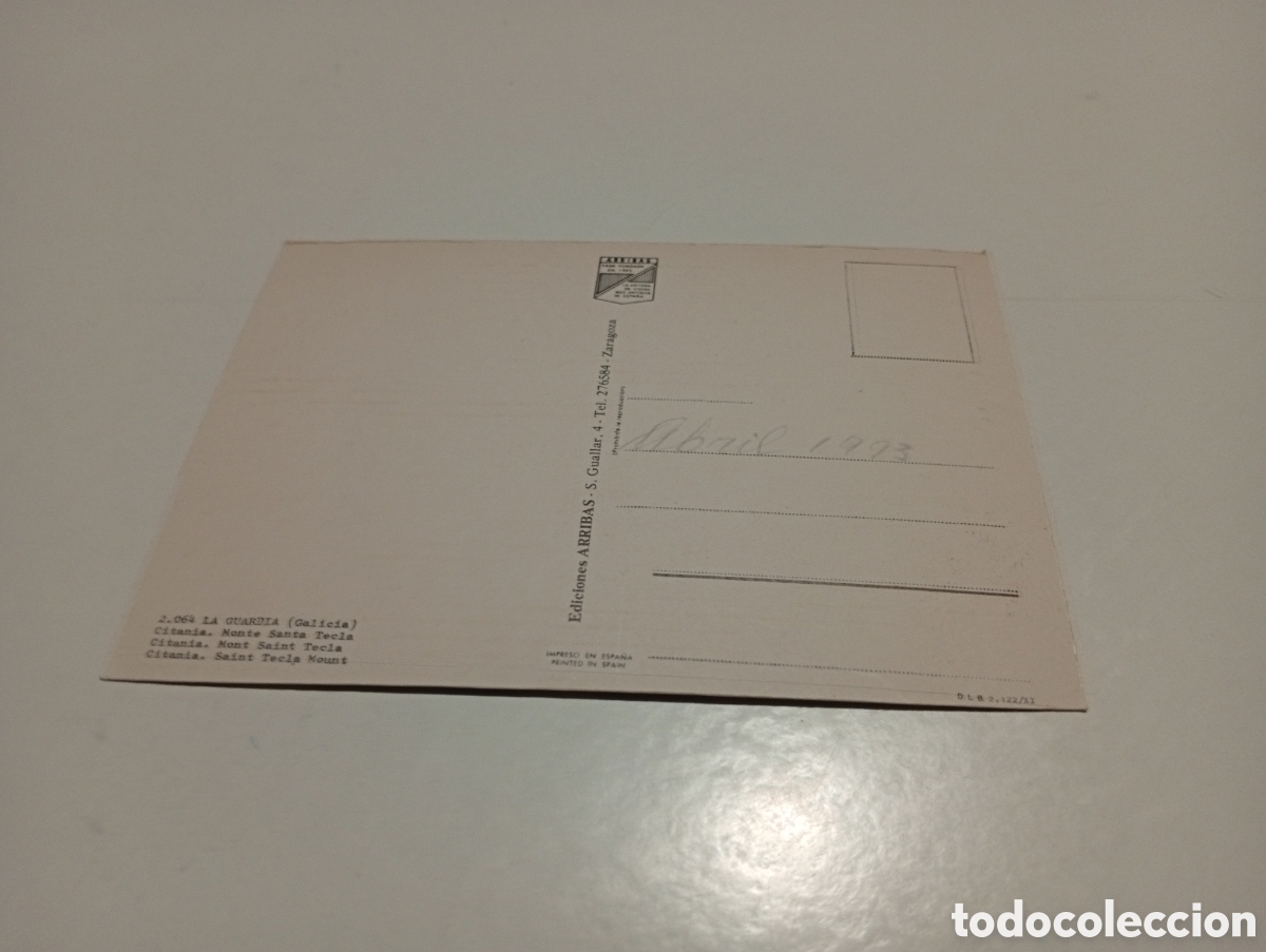 Postales: Postal La guardia Poblado Celta - Foto 2