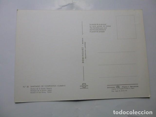 Postales: POSTAL DE SANTIAGO DE COMPOSTELA - Foto 2