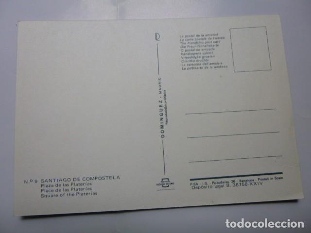 Postales: POSTAL DE SANTIAGO DE COMPOSTELA - Foto 2