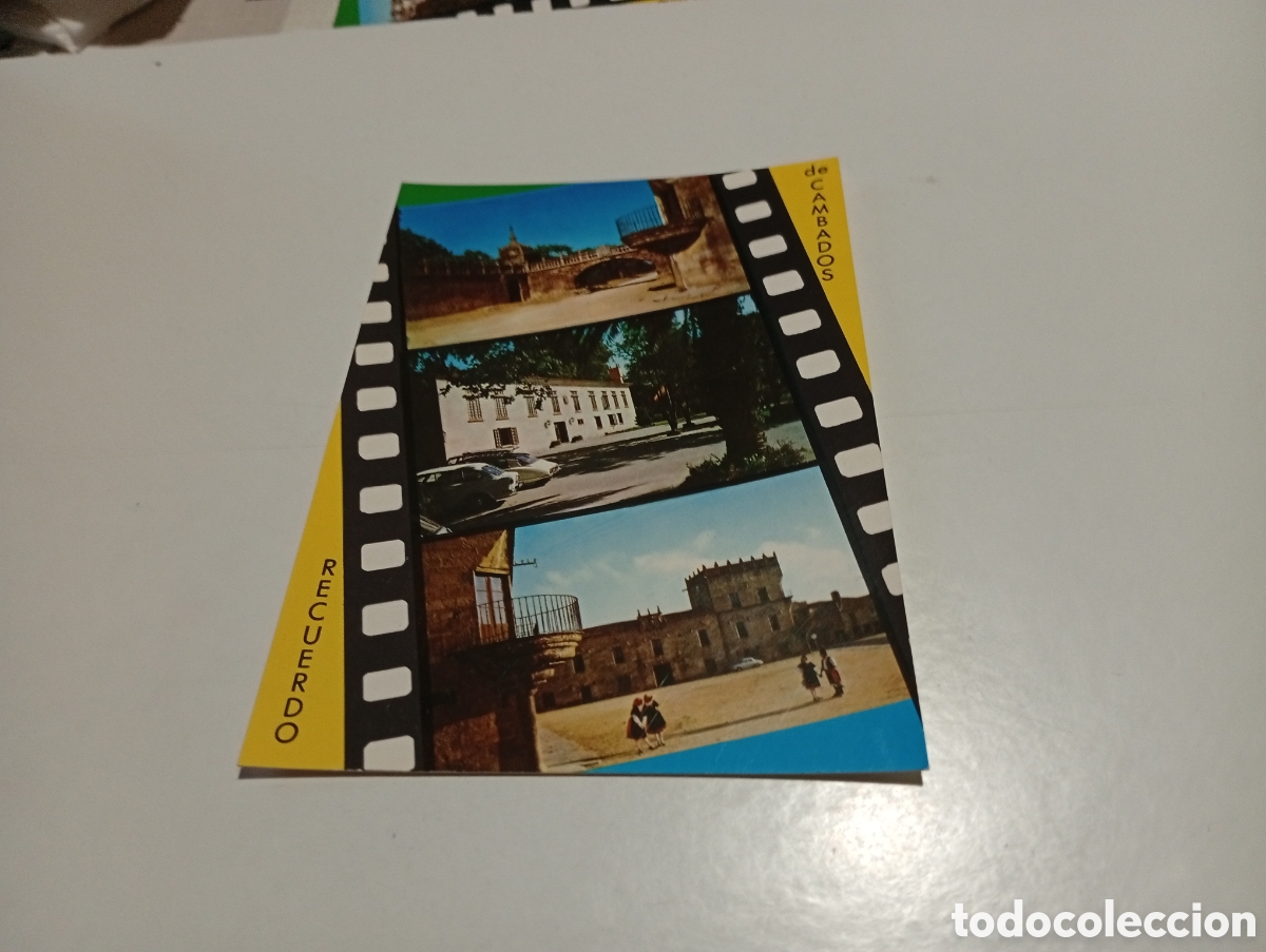 Postales: Postal recuerdo de Cambados - Foto 1