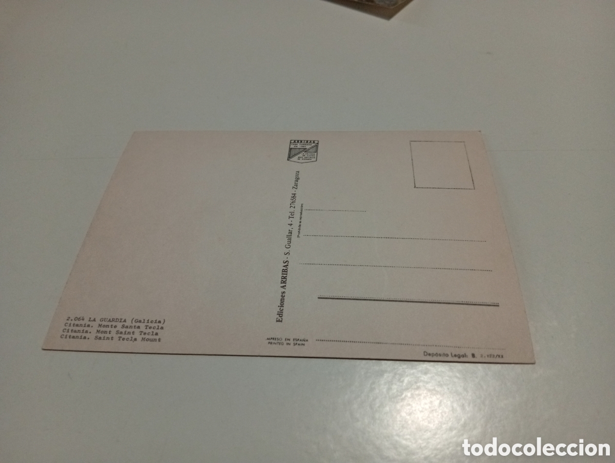 Postales: Postal poblado celta , La Guardia - Foto 2