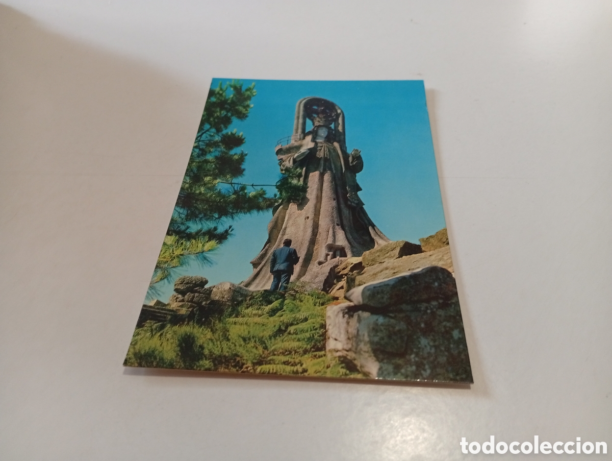 Postales: Postal Bayona virgen de la Roca - Foto 1