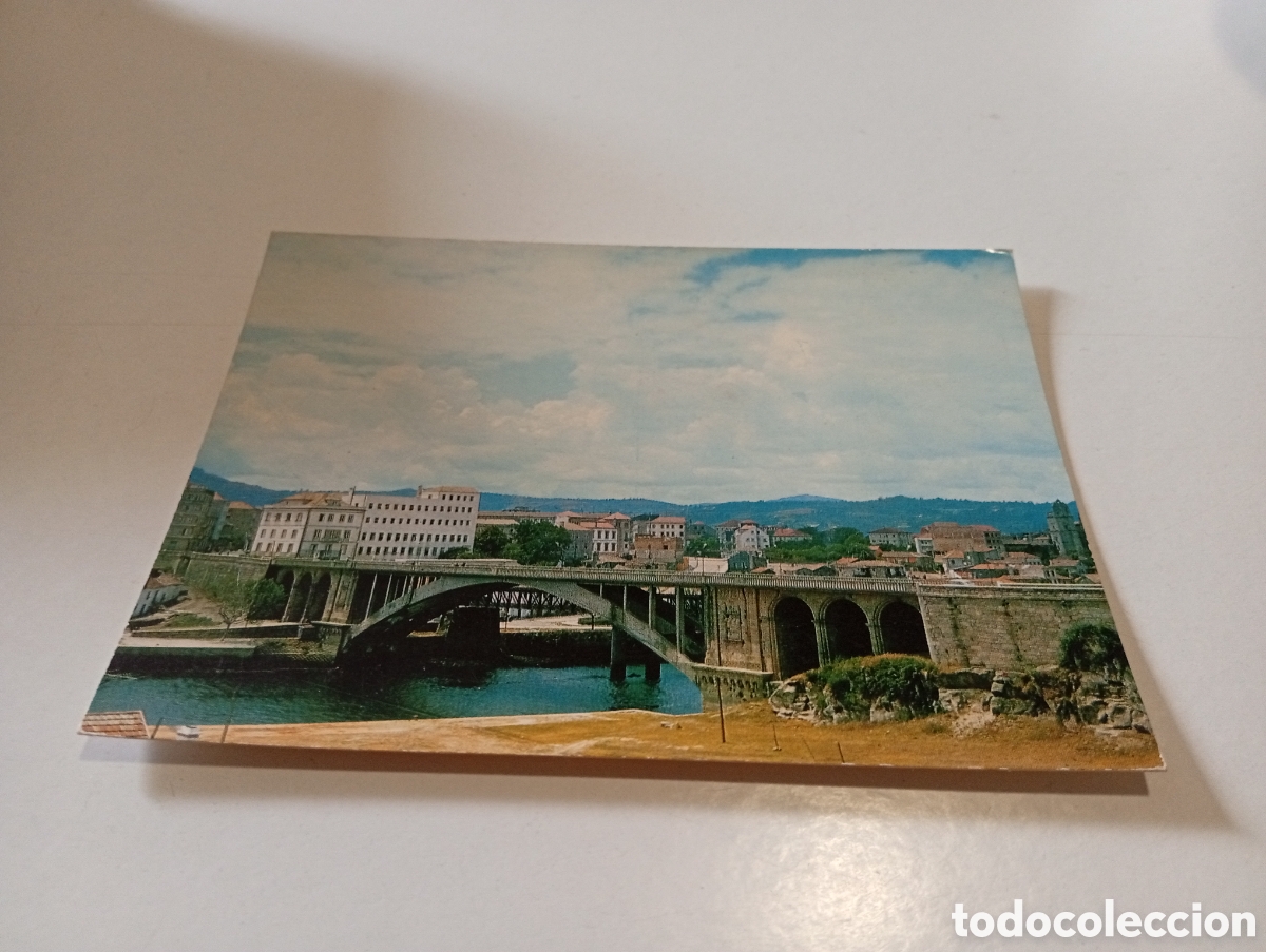 Postales: Postal Pontevedra puente de la barca - Foto 1
