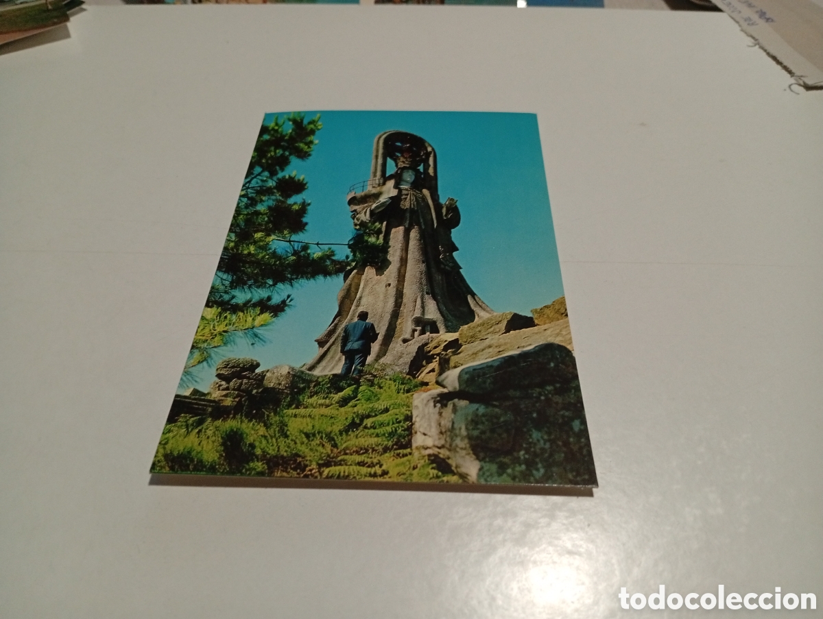 Postales: Postal Bayona virgen de la Roca - Foto 1